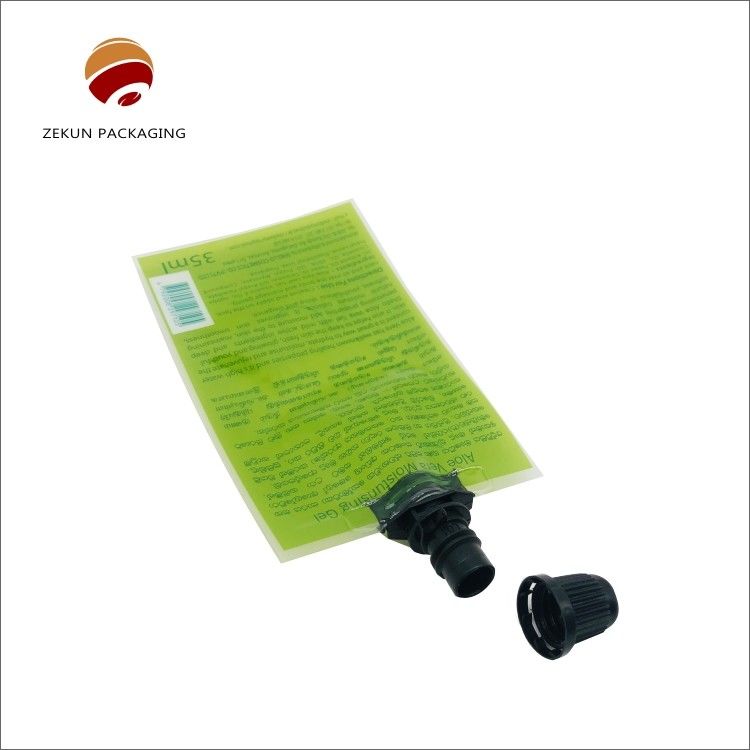अनुकूलन योग्य पुनः प्रयोज्य स्पूट पॉच पैकेजिंग CMYK / PANTONE रंगों में